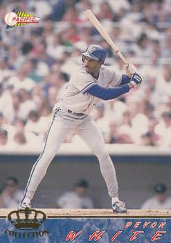#653 Devon White - Toronto Blue Jays - 1994 Pacific Baseball