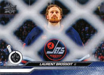 #653 Laurent Brossoit - Winnipeg Jets - 2023-24 Upper Deck Hockey