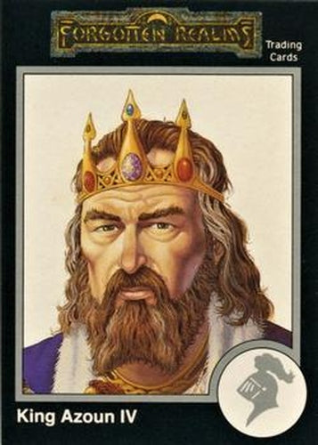 #654 King Azoun IV - 1991 TSR Advanced Dungeons & Dragons - Silver