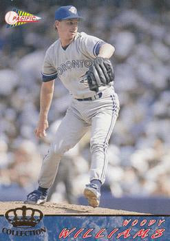 #654 Woody Williams - Toronto Blue Jays - 1994 Pacific Baseball