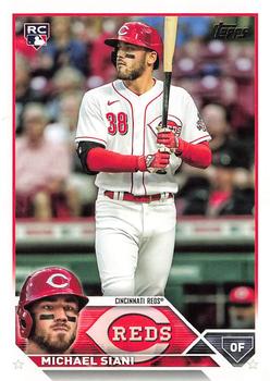 #654 Michael Siani - Cincinnati Reds - 2023 Topps Baseball