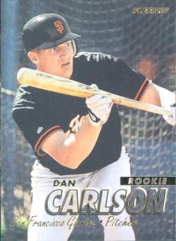 #654 Dan Carlson - San Francisco Giants - 1997 Fleer Baseball
