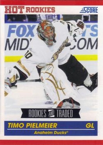 #655 Timo Pielmeier - Anaheim Ducks - 2010-11 Score Hockey