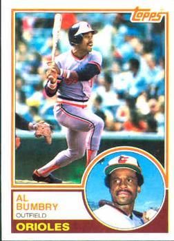 #655 Al Bumbry - Baltimore Orioles - 1983 Topps Baseball