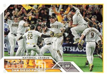 #655 San Diego Padres - San Diego Padres - 2023 Topps Baseball