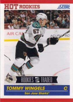 #656 Tommy Wingels - San Josearks - 2010-11 Score Hockey