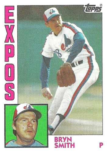 #656 Bryn Smith - Montreal Expos - 1984 Topps Baseball