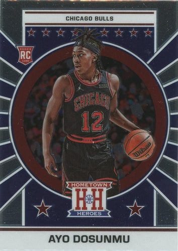 #656 Ayo Dosunmu - Chicago Bulls - 2021-22 Panini Chronicles Basketball