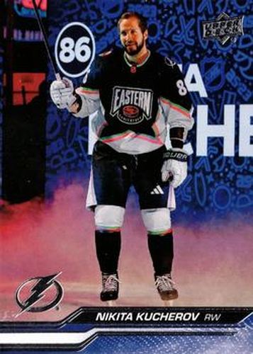 #656 Nikita Kucherov - Tampa Bay Lightning -2023-24 Upper Deck Hockey