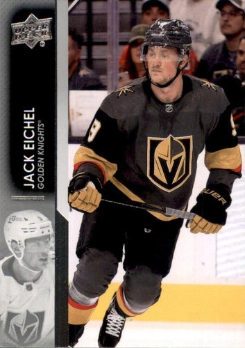 #656 Jack Eichel - Vegas Golden Knights - 2021-22 Upper Deck Hockey