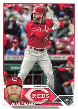 #657 Jake Fraley - Cincinnati Reds - 2023 Topps Baseball