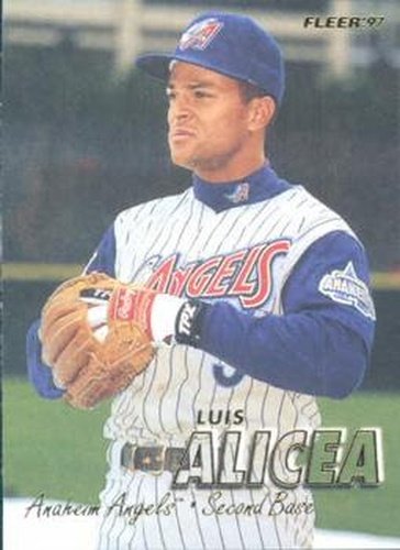 #657 Luis Alicea - Anaheim Angels - 1997 Fleer Baseball