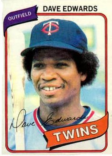 #657 Dave Edwards - Minnesota Twins - 1980 Topps Baseball