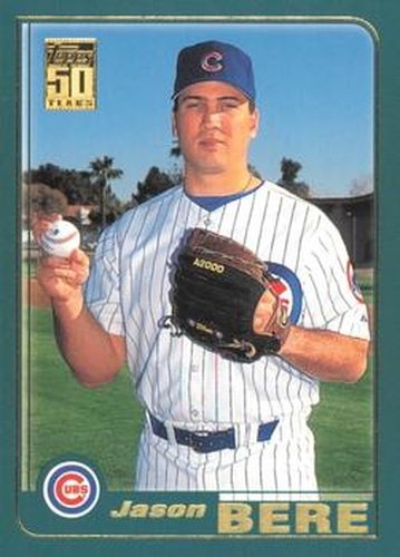 #657 Jason Bere - Chicago Cubs - 2001 Topps Baseball
