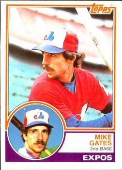 #657 Mike Gates - Montreal Expos - 1983 Topps Baseball