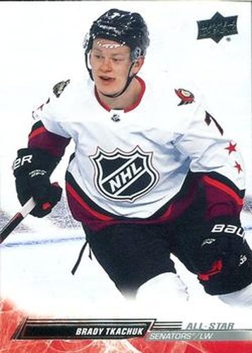 #658 Brady Tkachuk - Ottawa Senators - 2022-23 Upper Deck Hockey
