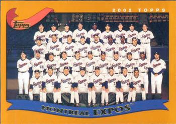 #658 Montreal Expos - Montreal Expos - 2002 Topps Baseball