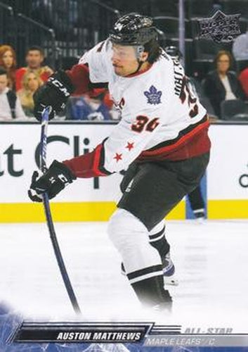 #659 Auston Matthews - Toronto Maple Leafs - 2022-23 Upper Deck Hockey