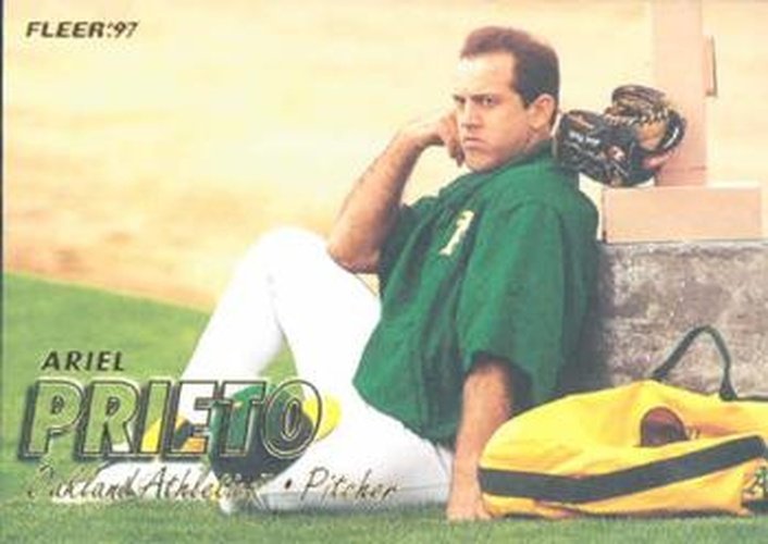 #659 Ariel Prieto - Oakland Athletics - 1997 Fleer Baseball