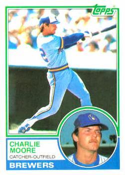 #659 Charlie Moore - Milwaukee Brewers - 1983 Topps Baseball