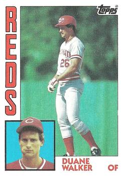#659 Duane Walker - Cincinnati Reds - 1984 Topps Baseball