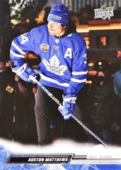 #659b Auston Matthews - Toronto Maple Leafs - 2022-23 Upper Deck Hockey