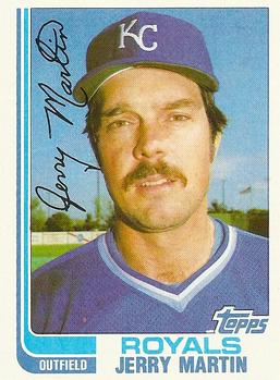 #65T Jerry Martin - Kansas City Royals - 1982 Topps Traded Baseball