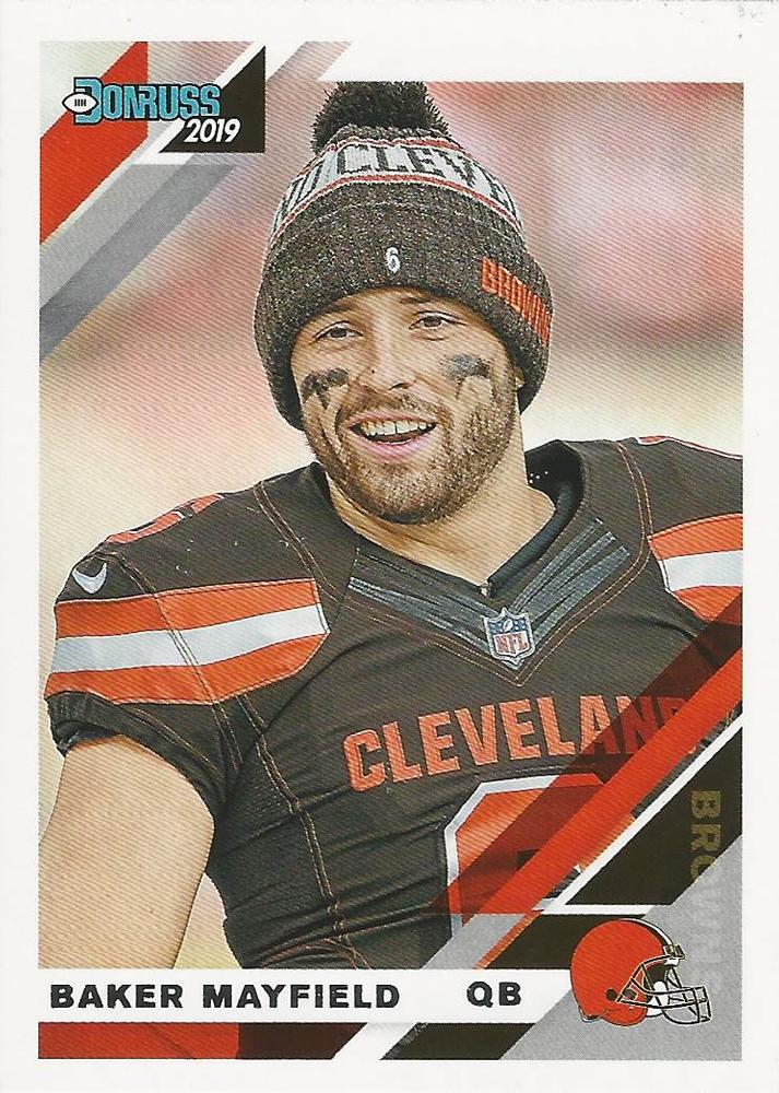 #65V Baker Mayfield - Cleveland Browns - 2019 Donruss Football