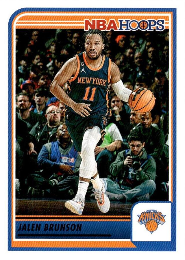 #65 Jalen Brunson - New York Knicks - 2023-24 Hoops Basketball