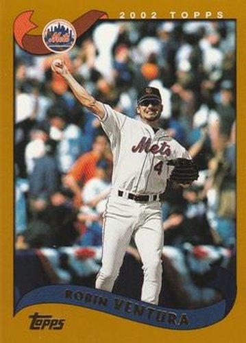 #65 Robin Ventura - New York Mets - 2002 Topps Baseball