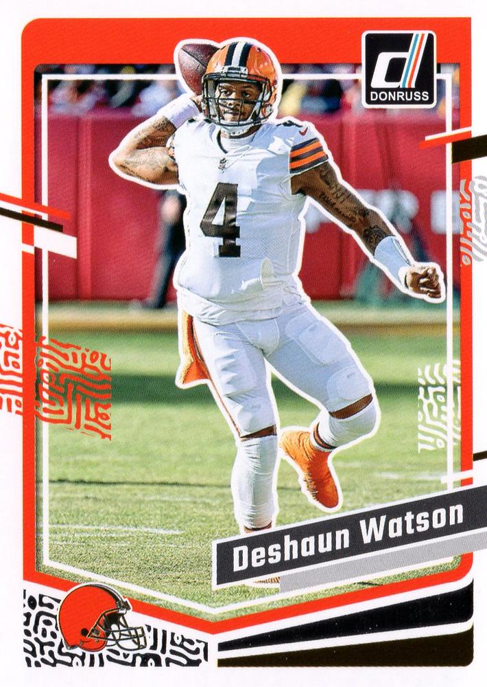 #65 Deshaun Watson - Cleveland Browns - 2023 Donruss Football