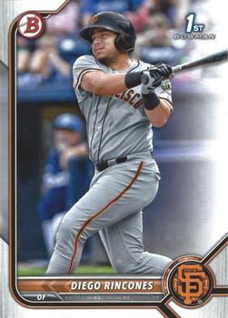 #BP-65 Diego Rincones - San Francisco Giants - 2022 Bowman - Prospects Baseball
