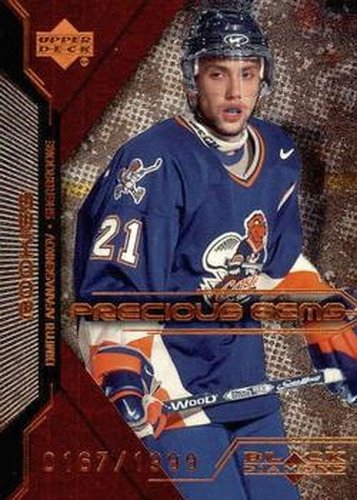 #65 Dimitri Afanasenkov - Sherbrooke Castors - 2000-01 Upper Deck Black Diamond Hockey