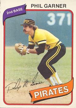#65 Phil Garner - Pittsburgh Pirates - 1980 O-Pee-Chee Baseball