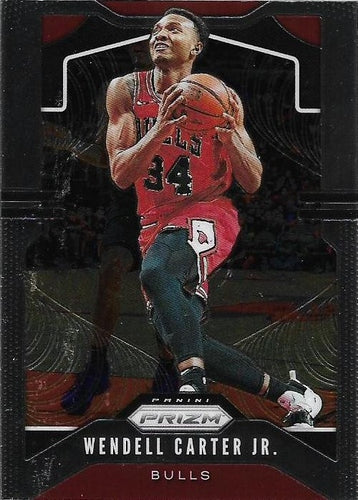 #65 Wendell Carter Jr. - Chicago Bulls - 2019-20 Panini Prizm Basketball