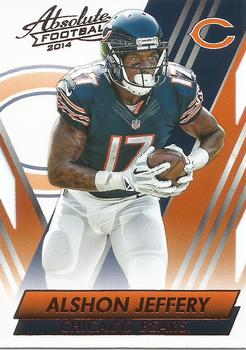 #65 Alshon Jeffery - Chicago Bears - 2014 Panini Absolute - Red Football