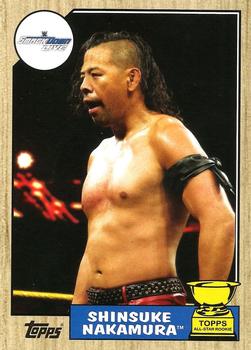 #65 Shinsuke Nakamura - 2017 Topps WWE Heritage Wrestling