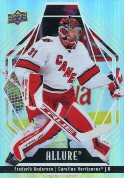 #65 Frederik Andersen - Carolina Hurricanes - 2022-23 Upper Deck Allure Hockey