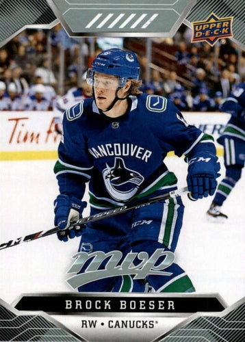 #65 Brock Boeser - Vancouver Canucks - 2019-20 Upper Deck MVP Hockey