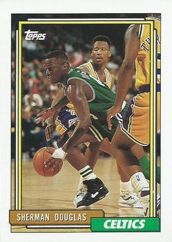 #65 Sherman Douglas - Boston Celtics - 1992-93 Topps Basketball