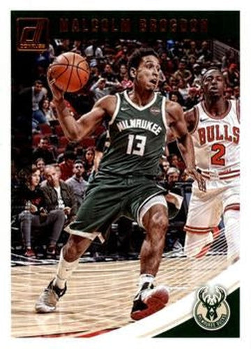 #65 Malcolm Brogdon - Milwaukee Bucks - 2018-19 Donruss Basketball