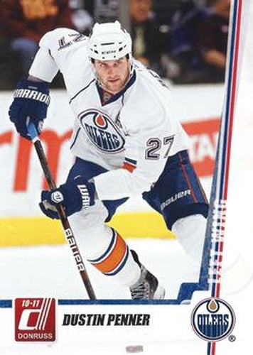 #65 Dustin Penner - Edmonton Oilers - 2010-11 Donruss Hockey