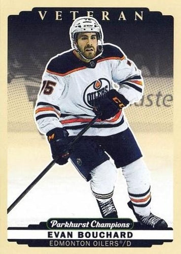#65 Evan Bouchard - Edmonton Oilers - 2022-23 Parkhurst Champions Hockey