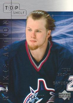 #65a Mike Brown - Vancouver Canucks - 2001-02 Upper Deck Top Shelf Hockey