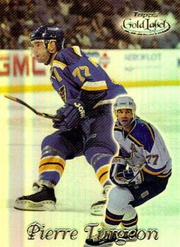#65 Pierre Turgeon - St. Louis Blues - 1999-00 Topps Gold Label Hockey