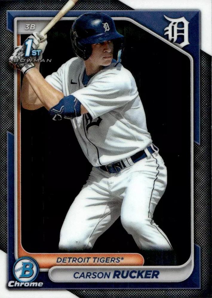 #BCP-65 Carson Rucker - Detroit Tigers - 2024 Bowman - Chrome Prospects Baseball