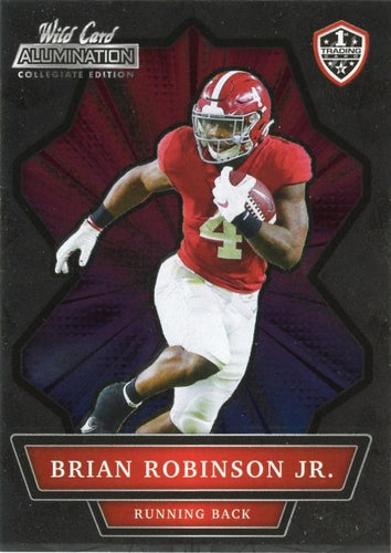 #ANBC-65 Brian Robinson Jr. - Alabama Crimson Tide - 2021 Wild Card Alumination NIL Football