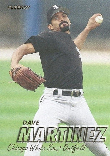 #65 Dave Martinez - Chicago White Sox - 1997 Fleer Baseball