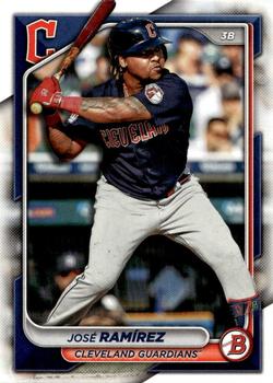 #65 José Ramírez - Cleveland Guardians - 2024 Bowman Baseball
