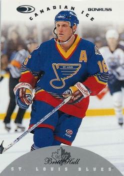 #65 Brett Hull - St. Louis Blues - 1996-97 Donruss Canadian Ice Hockey